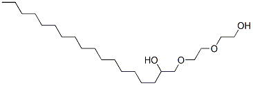 1-[2-(2-hydroxyethoxy)ethoxy]octadecan-2-ol Structure