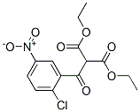 diethyl (2-chloro-5-nitrobenzoyl)malonate Struktur