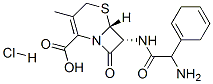 [6R-[6alpha,7beta(R*)]]-7-(aminocyclohexa-1,4-dien-1-ylacetamido)-3-methyl-8-oxo-5-thia-1-azabicyclo[4.2.0]oct-2-ene-2-carboxylic acid monohydrochloride 结构式