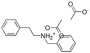 N-benzylphenethylammonium diacetate 结构式