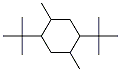 1,4-bis(1,1-dimethylethyl)-2,5-dimethylcyclohexane Structure