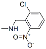 2-クロロ-N-メチル-6-ニトロベンゼンメタンアミン 化学構造式