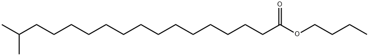 16-メチルヘプタデカン酸ブチル 化学構造式