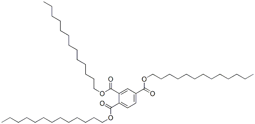 tri(tridecyl) benzene-1,2,4-tricarboxylate  Struktur