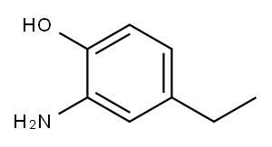 2-amino-4-ethylphenol Structure