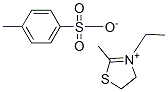 3-ethyl-4,5-dihydro-2-methylthiazolium toluene-p-sulphonate 结构式