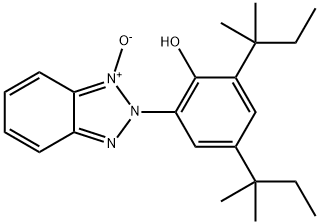 2-(2-ヒドロキシ-3,5-ジ-tert-ペンチルフェニル)-2H-ベンゾトリアゾール1-オキシド 化学構造式