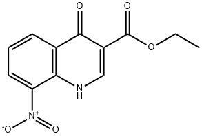 8-硝基-4-氧代-3,4-二氢喹啉-3-羧酸乙酯, 94110-86-8, 结构式