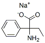 2-amino-2-phenylbutyrate sodium Structure