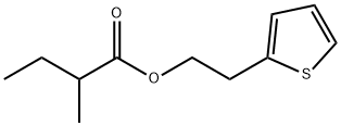 2-(2-thienyl)ethyl 2-methylbutyrate Structure