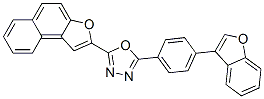 2-[4-(3-benzofuryl)phenyl]-5-naphtho[2,1-b]furan-2-yl-1,3,4-oxadiazole Structure