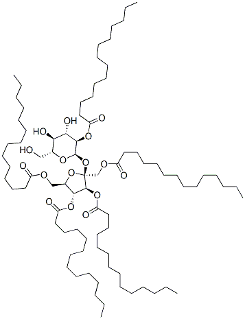 sucrose pentamyristate 结构式