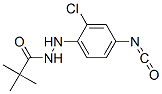 N'-(2-chloro-4-isocyanatophenyl)-2,2-dimethylpropionohydrazide 结构式