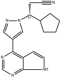 Ruxolitinib Structure