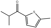 2-methyl-1-(5-methyl-2-thienyl)propan-1-one  Struktur