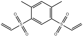1,3-dimethyl-4,6-bis(vinylsulphonyl)benzene Structure