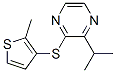 2-(1-methylethyl)-3-[(2-methyl-3-thienyl)thio]pyrazine Structure