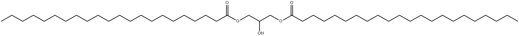 ジドコサン酸2-ヒドロキシ-1,3-プロパンジイル 化学構造式