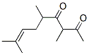 3,5,8-trimethylnon-7-ene-2,4-dione Structure