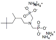 tetraammonium [[(3,5,5-trimethylhexyl)imino]bis(methylene)]diphosphonate Structure