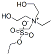 diethylbis(2-hydroxyethyl)ammonium ethyl sulphate Structure