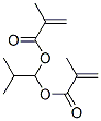 ビス(2-メチルプロペン酸)2-メチルプロピリデン 化学構造式