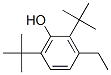 2,6-ビス(1,1-ジメチルエチル)-3-エチルフェノール 化学構造式