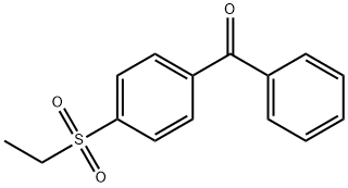 4-ethylsulphonylbenzophenone 结构式