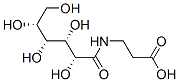N-D-gluconoyl-beta-alanine Struktur