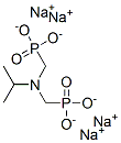 [[isopropylimino]bis(methylene)]bisphosphonic acid, sodium salt Structure