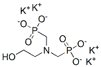 [[(2-hydroxyethyl)imino]bis(methylene)]bisphosphonic acid, potassium salt Structure