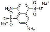 3,8-diaminonaphthalene-1,5-disulphonic acid, sodium salt Structure