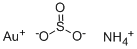 金(I)/アンモニア/亜硫酸,(3:1:2) 化学構造式