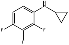 N-CYCLOPROPYL-2,3,4-TRIFLUOROANILINE Struktur