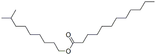 ラウリン酸イソデシル 化学構造式