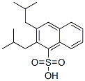 ジイソブチル-1-ナフタレンスルホン酸 化学構造式