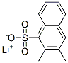 lithium dimethylnaphthalenesulphonate 结构式