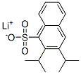 lithium diisopropylnaphthalenesulphonate Structure