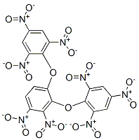 dinitro-1,2-bis(2,4,6-trinitrophenoxy)benzene 结构式
