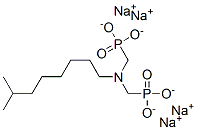 [(isononylimino)bis(methylene)]bisphosphonic acid, sodium salt Structure