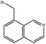 8-(溴甲基)异喹啉氢溴酸盐 结构式