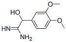 Benzeneethanimidamide,  -alpha--hydroxy-3,4-dimethoxy- Structure
