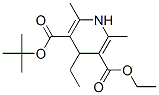 tert-butyl ethyl 4-ethyl-1,4-dihydro-2,6-dimethylpyridine-3,5-dicarboxylate Structure