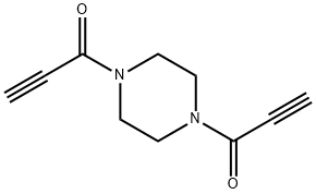 Piperazine, 1,4-dipropioloyl- (7CI) Structure