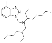 N,N-二(2-乙基己基)-1H-甲基苯并三唑-1-甲胺 结构式