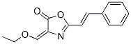 2-styryl-4-ethoxymethylene-5-oxazolone Structure