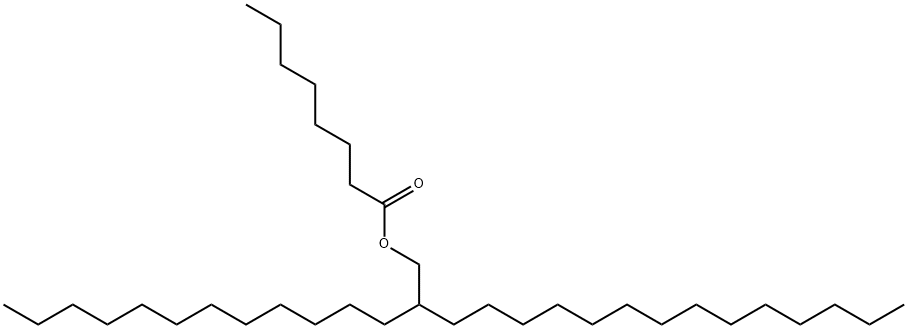 2-dodecylhexadecyl octanoate 结构式
