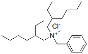 benzylbis(2-ethylhexyl)methylammonium chloride 结构式
