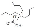 N,N-ジブチル-N-エチル-1-ブタンアミニウム・炭酸水素アニオン 化学構造式