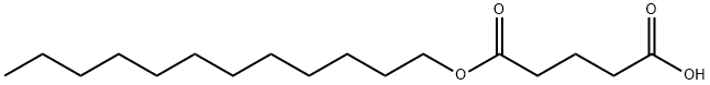 dodecyl hydrogen glutarate 结构式